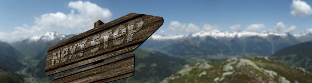 signpost, waypoint, step, nearest, nature, task, step by step, mountain, wood, grain, board, sign, direction, right, ways, marking, label, arrow, heaven, clouds, handcraft